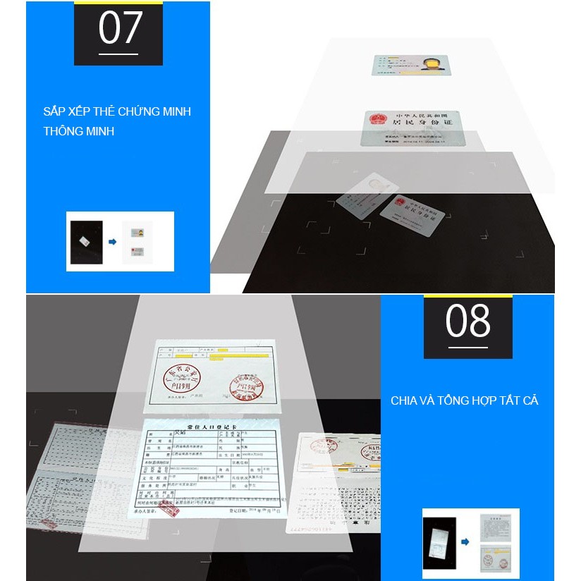 Máy Scan Màu Di Động Thông Minh Scan Tài Liệu A4/A5 K800 10Mega-pixel AnZ
