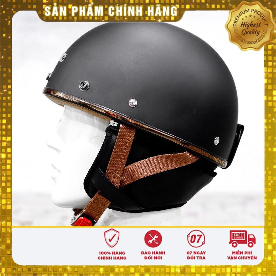 [SIÊU ĐẸP] Nón Bulldog PUG cổ điển chính hãng cao cấp - BIKER 176