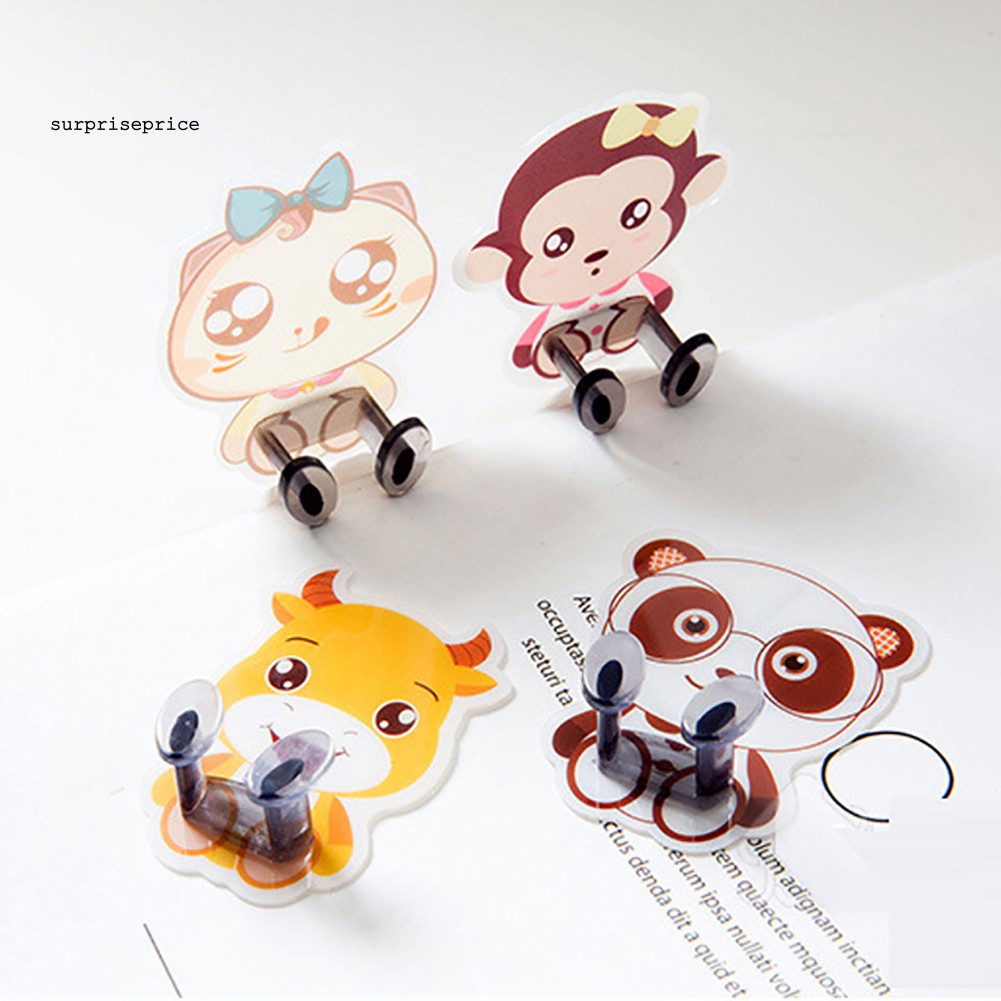 Móc treo phích cắm điện hình động vật dễ thương