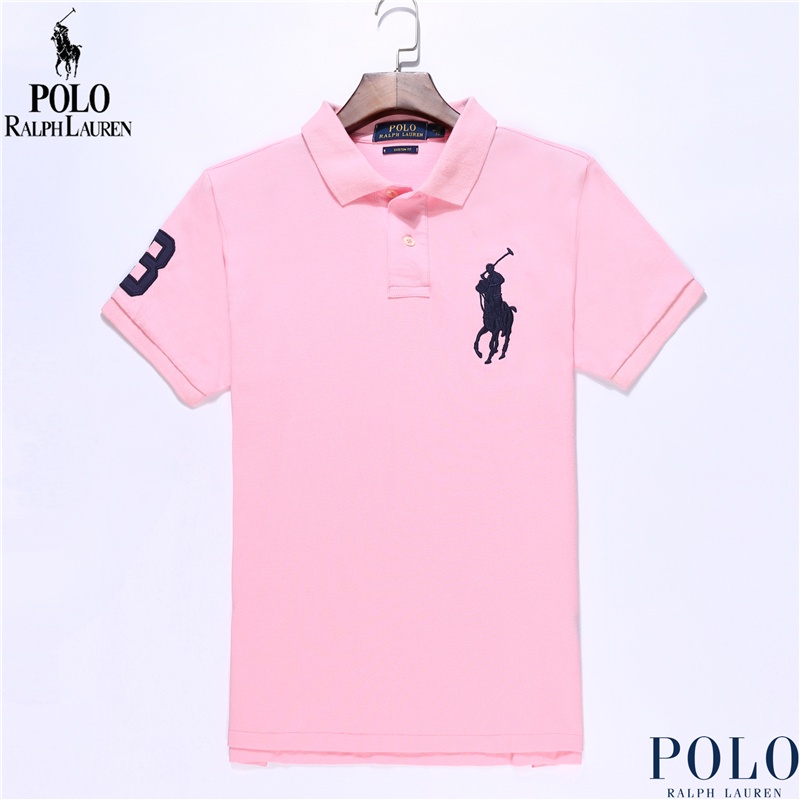 Hàng Có Sẵn Áo Thun Polo Cổ Điển Logo Lớn New_Ralph Lauren Thời Trang