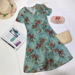 Váy hoa vintage