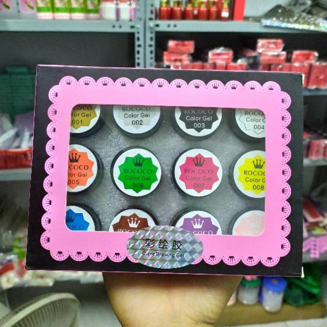 Gel Vẽ Bán Lẻ Mầu