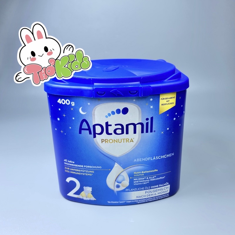 Sữa Aptamil Abend  - Loại 400g - Aptamil Đức Hàng Nội Địa, đủ bill, bay Air