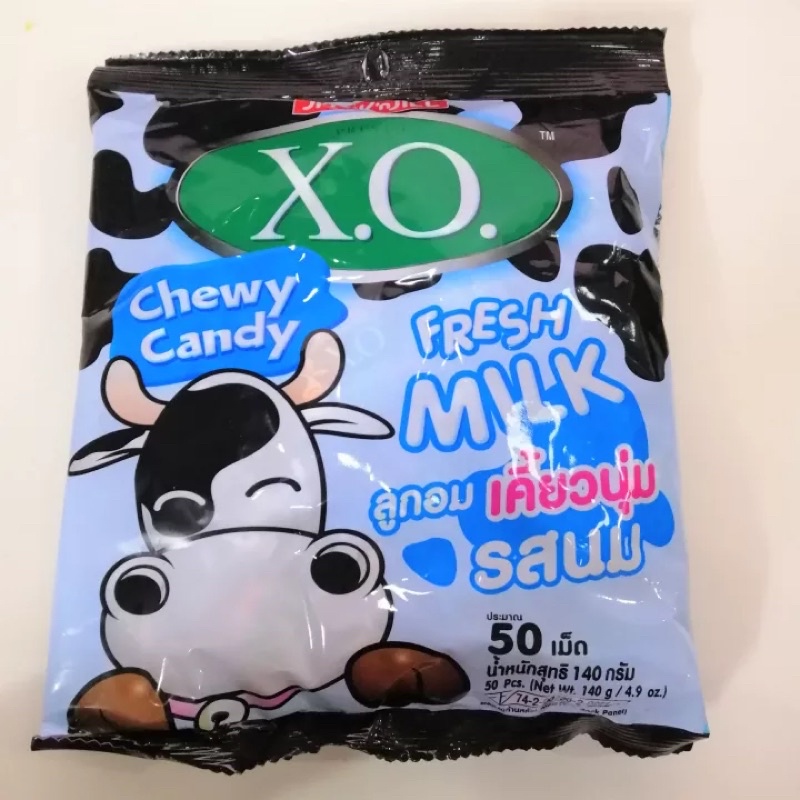 Kẹo Sữa Bò XO Thái Lan Fresh Milk Chewy Candy