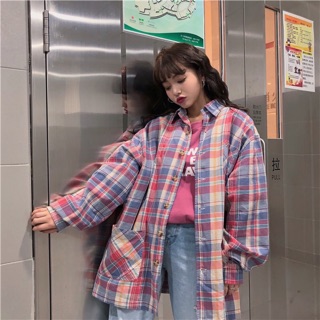 Áo sơ mi nữ oversize