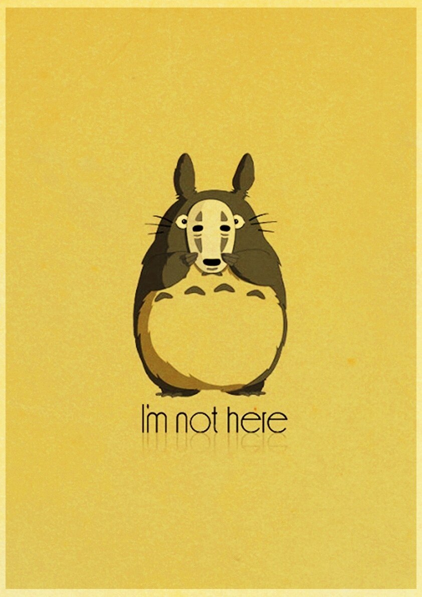 Poster Phim Hoạt Hình Hàng Xóm Của Tôi Là Totoro