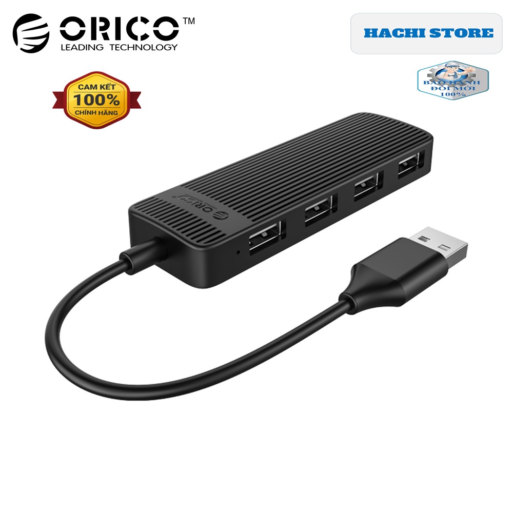 HUB USB 4 cổng 2.0 ORICO FL02 – Hàng Phân Phối Chính Hãng