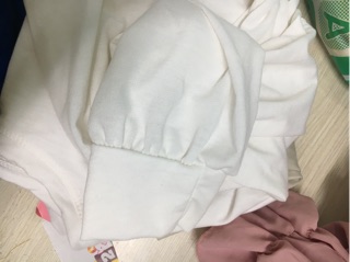 ✅ áo croptop tay phồng ( ảnh thật)