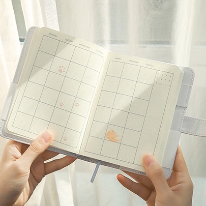 Sổ tay bìa da PU Lucky Day