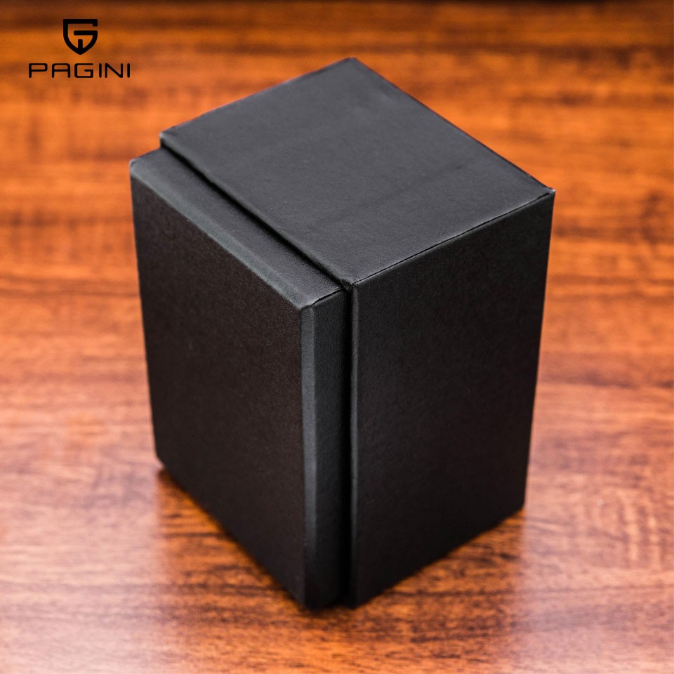 Hộp đựng đồng hồ đeo tay Pagini cao cấp, túi đựng sang trọng, có vỏ bọc in logo thương hiệu thích hợp làm quà