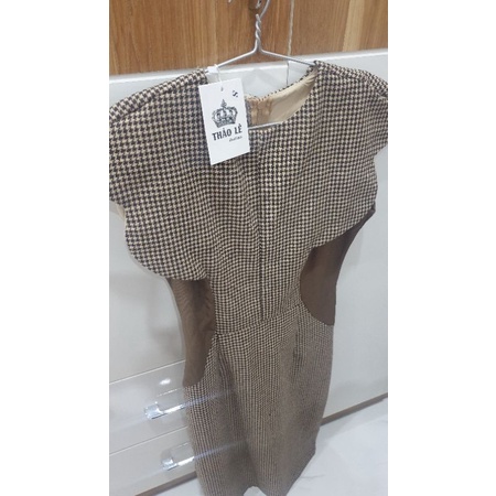 combo 2 Váy tay phồng vải gân