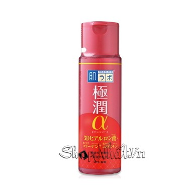 Nước hoa hồng màu đỏ chống lão hóa Hadalabo 170ml