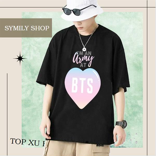 Áo Thun Kpop BTS Idol Unisex Bts SYMILY Giá Tốt KOR20211144