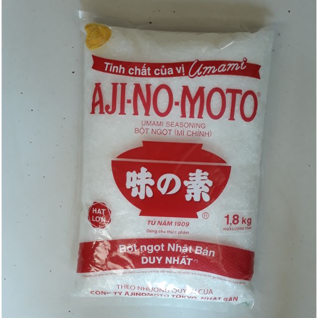 Mì Chính (Bột Ngọt) Aji-No-Moto 1,8Kg