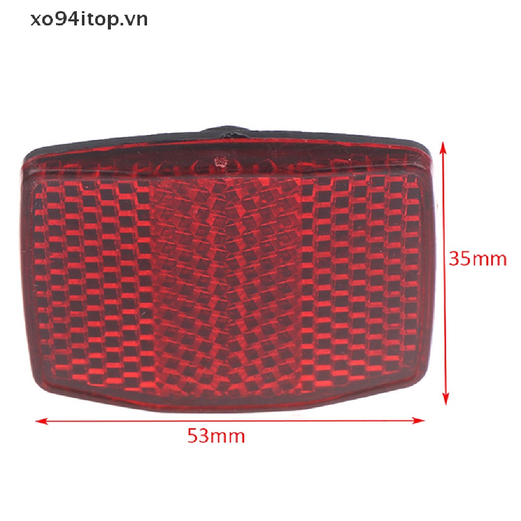 Đèn Phản Quang Cảnh Báo An Toàn Gắn Tay Lái Xe Đạp