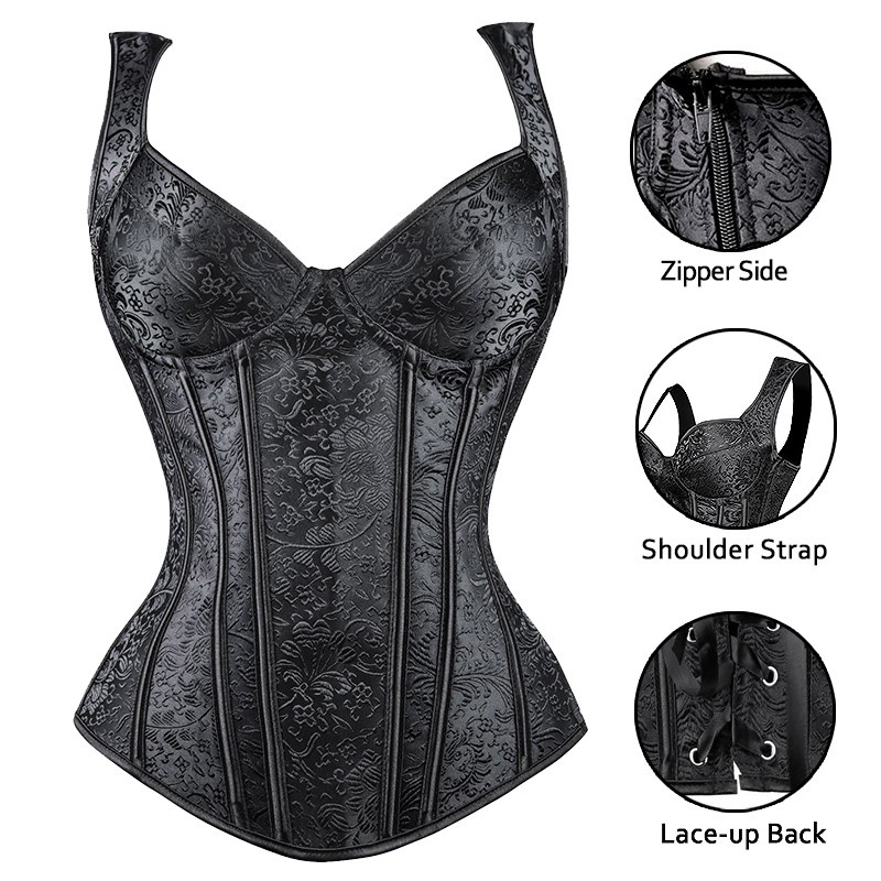 Áo corset corset Nịt Bụng Phong Cách Gothic Quyến Rũ Cho Nữ