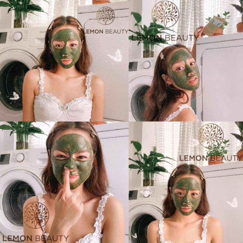 [Mua 1 tặng 4] BỘT KHỔ QUA RỪNG LEMON MASK HANDMADE