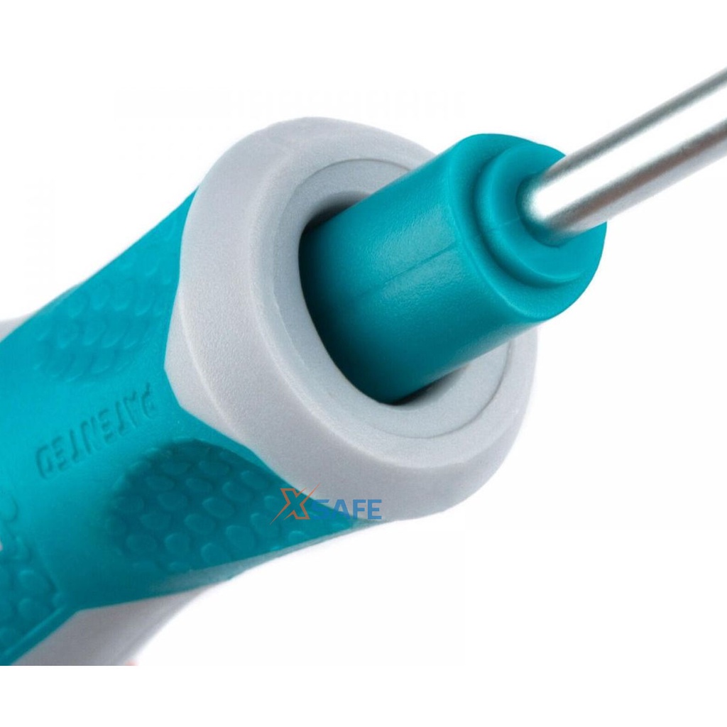 Bộ 9 tua vít đa năng TOTAL THT250906 đầu vít khoẻ, cứng, chắc chắn, đa năng Thép Cr-V siêu cứng, chống rỉ - chính hãng
