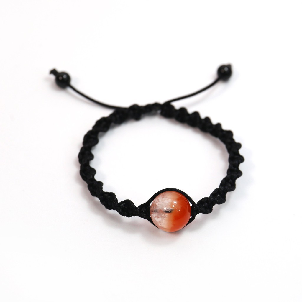 Vòng Dây Vải Handmade Ngũ Hành Đá Ưu Linh Ngũ Hành[ANCARAT]