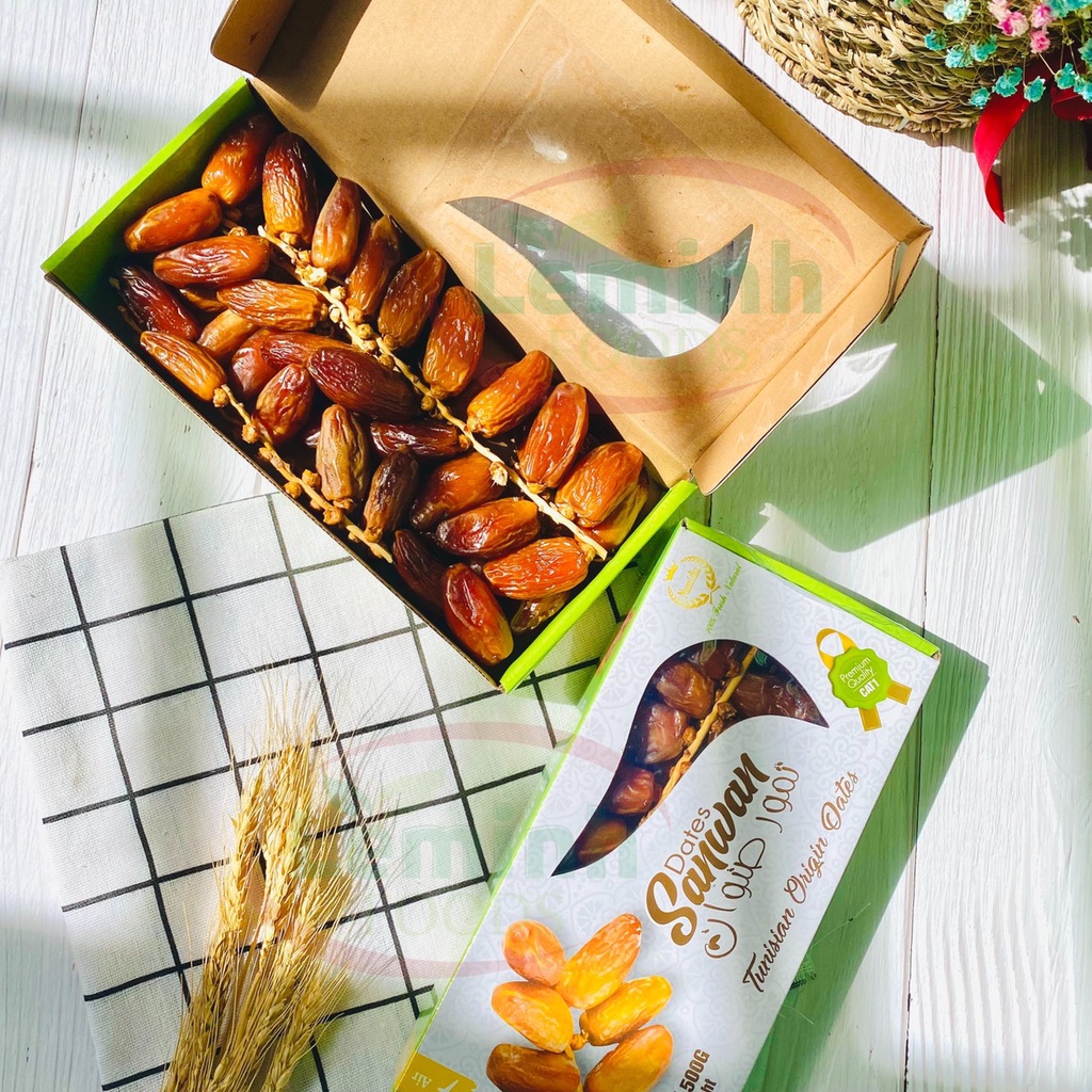 Chà Là Khô Nguyên Cành Lê Minh Food - Chà Là Tự Nhiên Không Đường