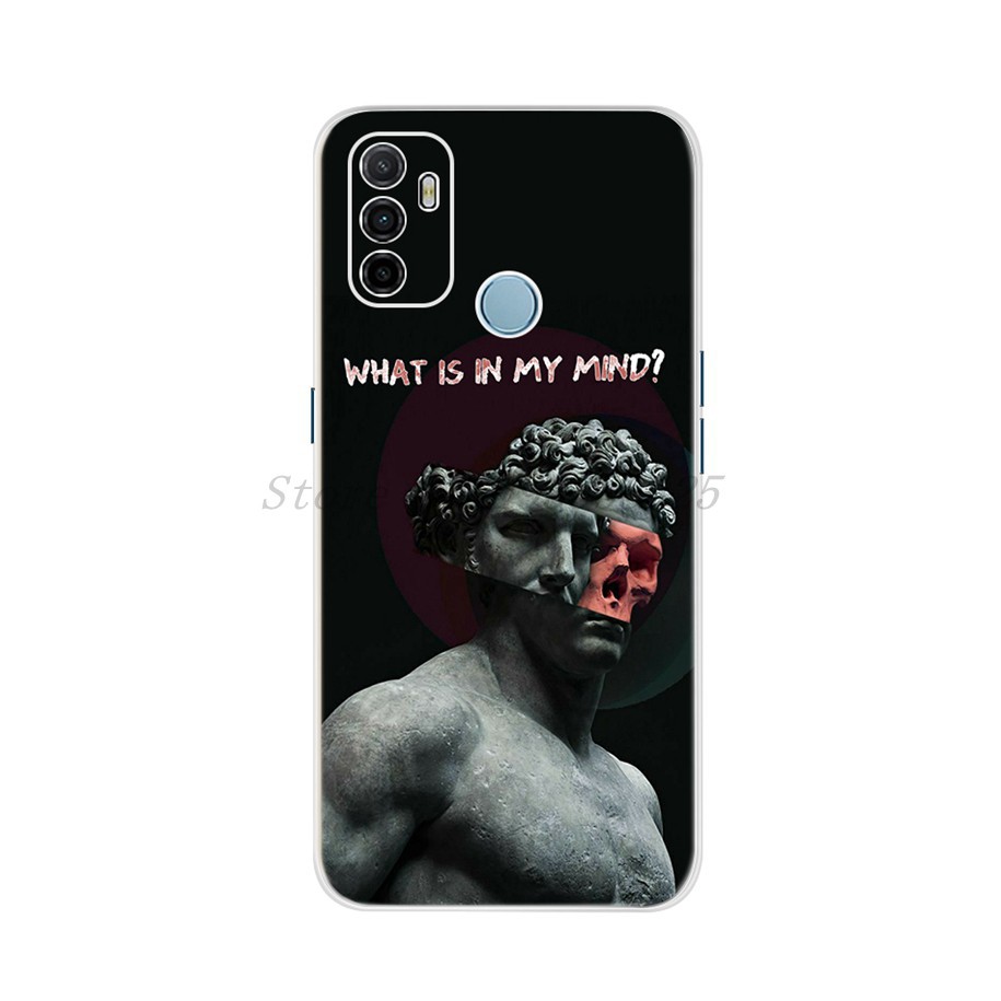 Ốpp điện thoại Silicone Nhiều Mẫu Họa Tiết Cá Tính Cho Oppo A52 A53 2020 A53 A53