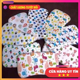GỐI CAO SU NON CHO TRẺ SƠ SINH - 5 TUỔI CHỐNG MÉO ĐẦU, BẸP ĐẦU HỌA TIẾT NGỘ NGHĨNH ĐÁNG YÊU