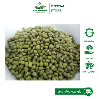 Đậu xanh quê Organic nguyên hạt -hàng sạch làm giá đỗ-500g Ankanfood