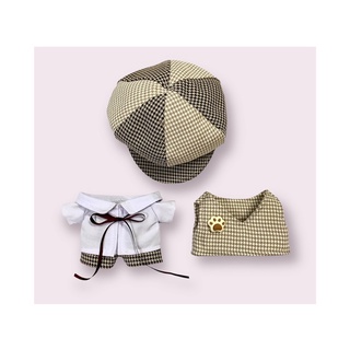 SET OUTFIT THÁM TỬ MÀU CHO DOLL