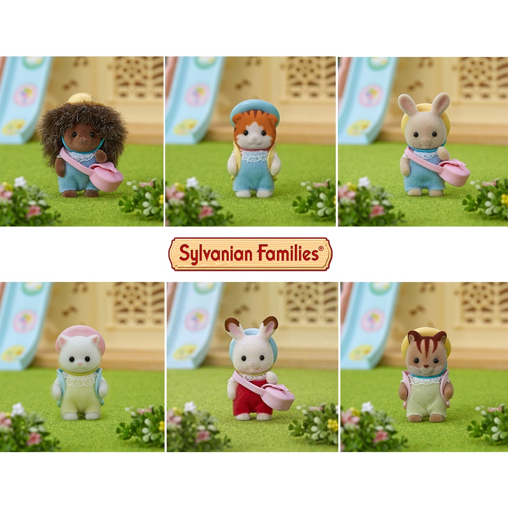 Bộ Sưu Tập Những Em Bé Sylvanian Families School Baby Đi Học