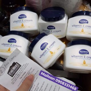 Kem Dưỡng Vitamin E Redwin Úc 300gr ( Hàng Có Bill Store )