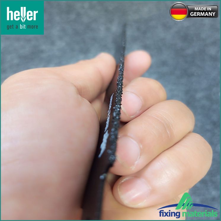 S1130Riff- Lưỡi cưa kiếm HELLER HM  25813 5, răng đính hạt kim li ti (Cắt thép ống đúc, gạch)