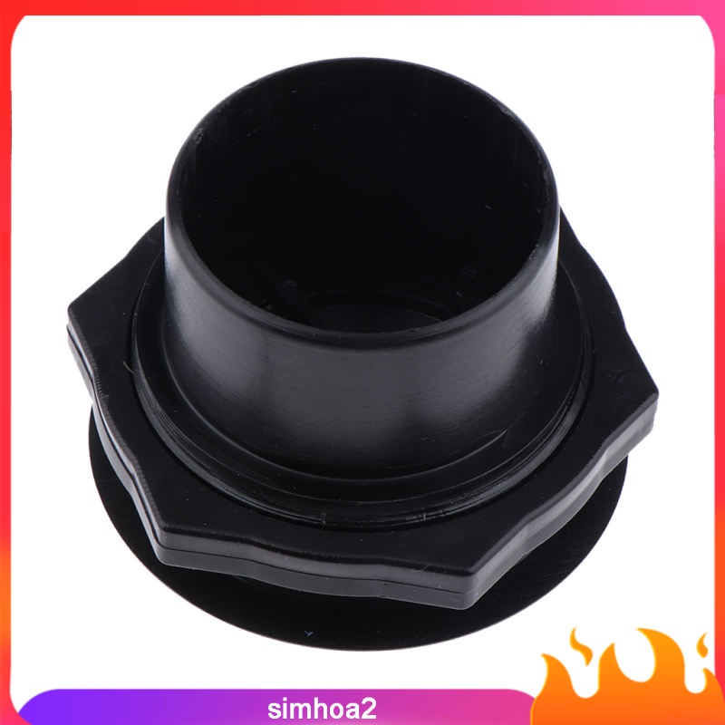 RV Yacht Interior Side Roof Air Vent Ventilation Outlet Black 70x45mm