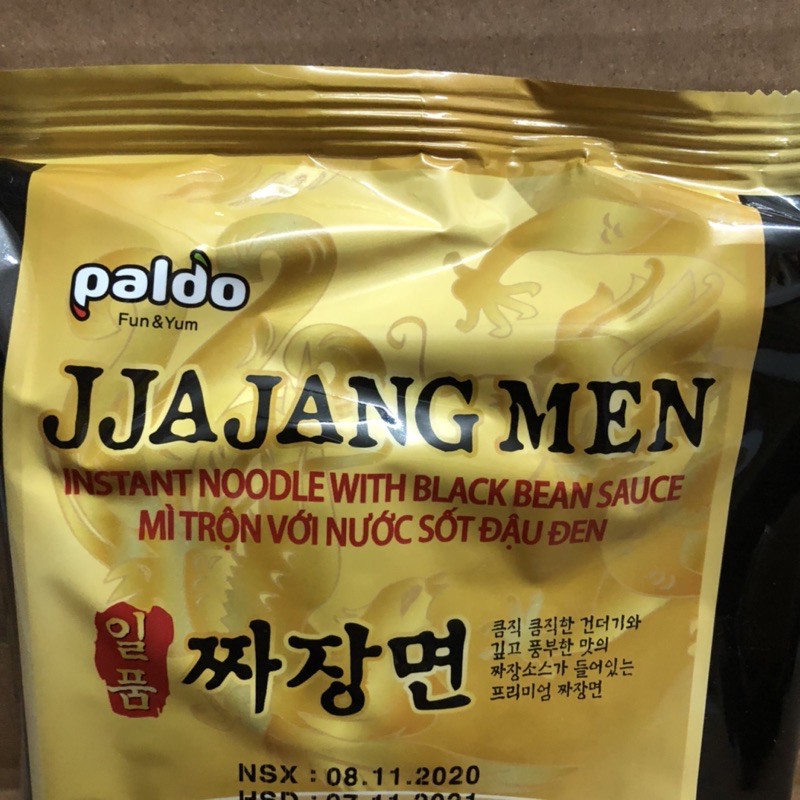 Gói Mỳ Trộn Tương Đen JjajangMen Chajang Paldo 200g