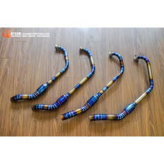 CỔ PÔ TITANIUM KÈM BẦU LƯỚI DÙNG  CHO NHIỀU LOẠI XE