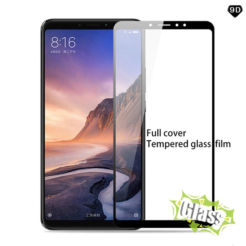 (Mua 1 Tặng 1) Kính Cường Lực Toàn Màn Hình Cho Xiaomi Mi Mix 2 2s Max 2 3 Cc9 Cc9E