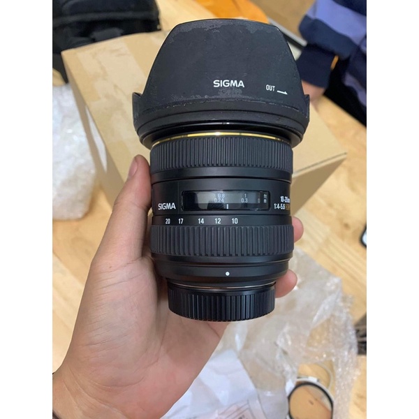 Ống kính Sigma 10-20mm f/4-5,6 EX DC HSM For Nikon, Mới 90%