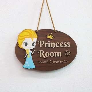 Bảng gỗ trang trí phòng cho Bé Gái mẫu mã đẹp Siêu dễ thương