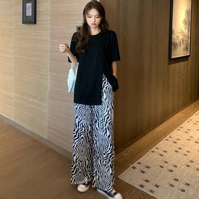 Quần ỐNG SUÔNG - Quần Culottes họa tiết Unisex - Tie Dye pants Zebra 🦓