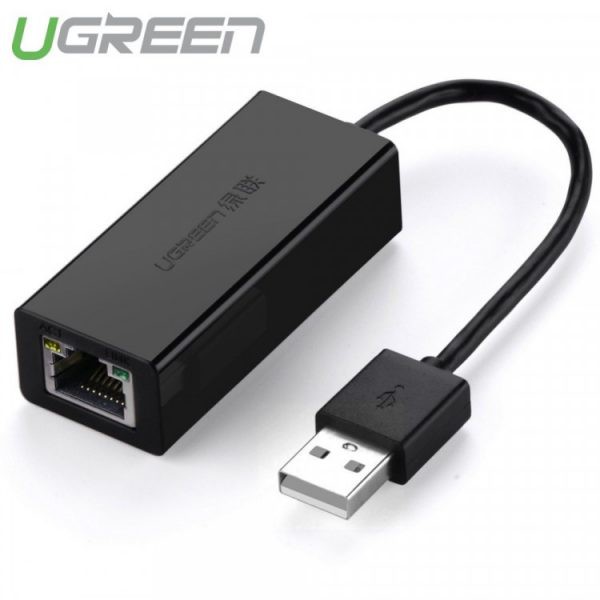 Cáp chuyển USB 2.0 to LAN 10/100Mbps Ugreen 20254