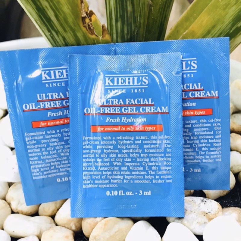 Gói Kem dưỡng Kiềm dầu KIEHL'S Oil Free Ultra Facial Gel Cream