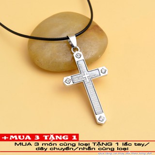 Dây chuyền Thánh giá Titan Nam - TSN-035