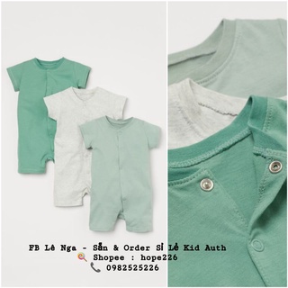 Set 3 romper hm us chính hãng sz 6-9m