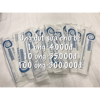 Combo 100 ống đút sữa cho bé loại có túi 