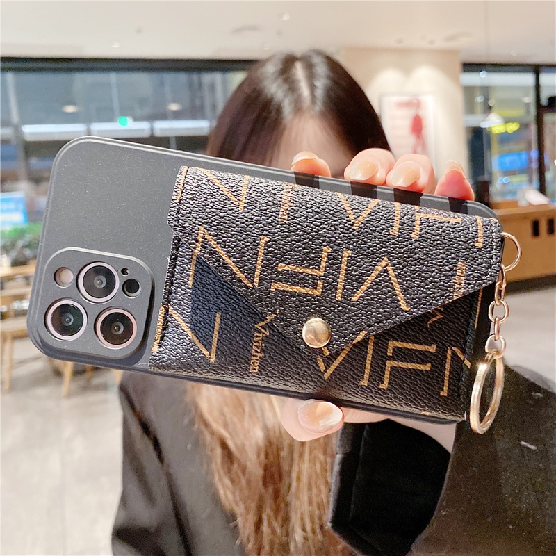 Ốp điện thoại mềm có ngăn đựng thẻ 3D thời trang cho SAMSUNG NOTE 5 8 9 10 PLUS 20 ULTRA S10 LITE S10E