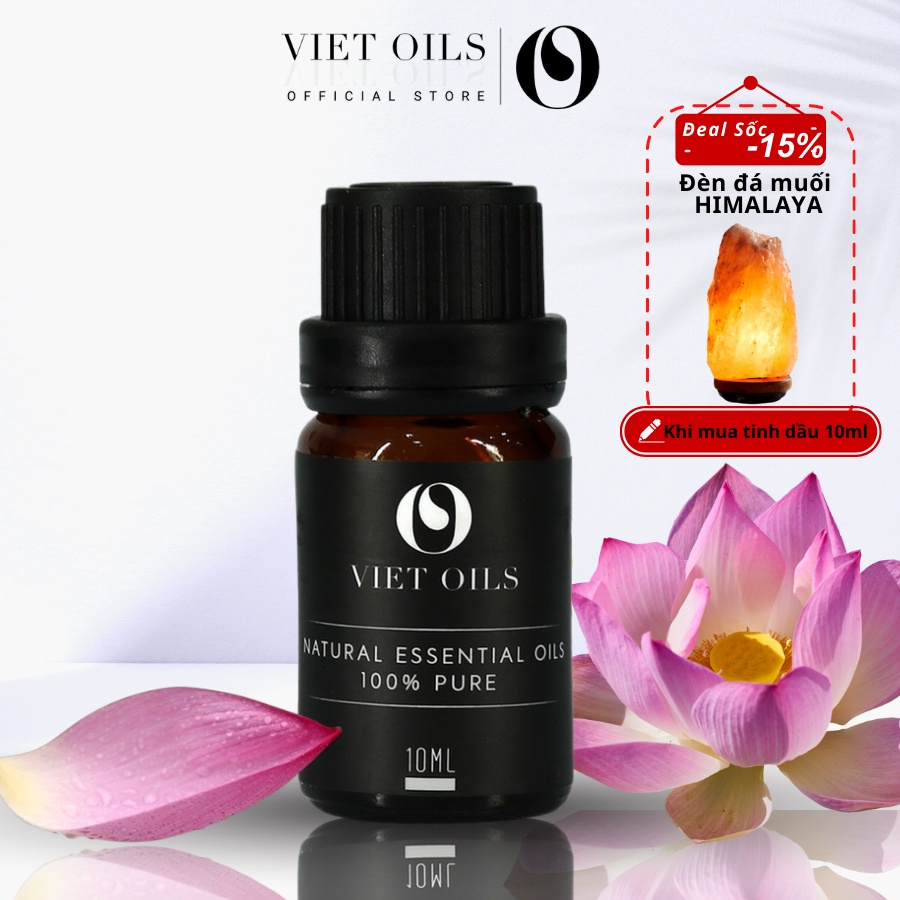 Tinh dầu sen VIETOILS dung tích 10ml nhập khẩu từ Thái Lan