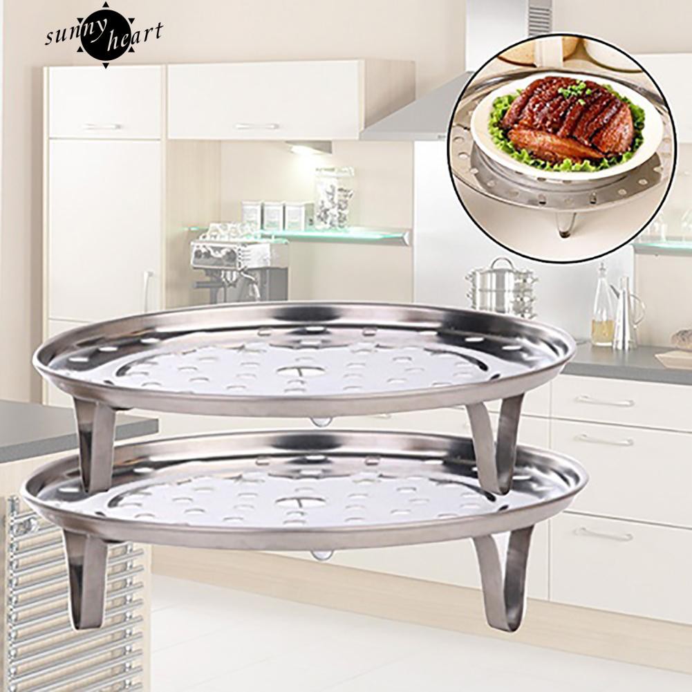 Khay Hấp Thực Phẩm Bằng Thép Không Gỉ Tiện Lợi