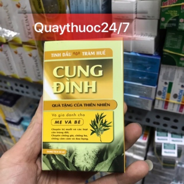 DẦU TRÀM CUNG ĐÌNH AN TOÀN CHO MẸ VÀ BÉ (50ml)