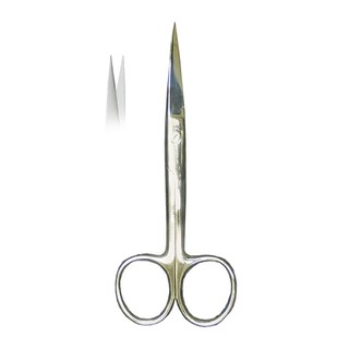 Kéo 10 cm thẳng 2 đầu nhọn