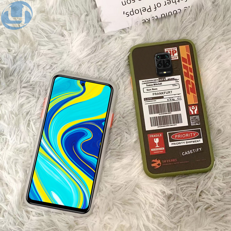 Sang Trọng Ốp Điện Thoại Hình Vé Máy Bay Dhl Cho Xiaomi Redmi Note 7 8 K20 K30 Pro Note 9s 9 Pro Max Mi 8 9 10 Cc9