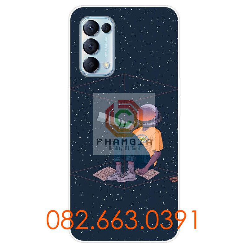Ốp lưng Oppo Reno 5 4G / 5G dẻo in hình dễ thương (p2)